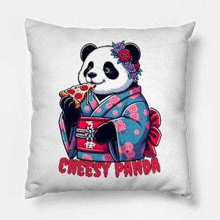 Pizza panda for pizza lovers Pillow