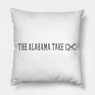 The Alabama Take Vintage Distressed Pillow