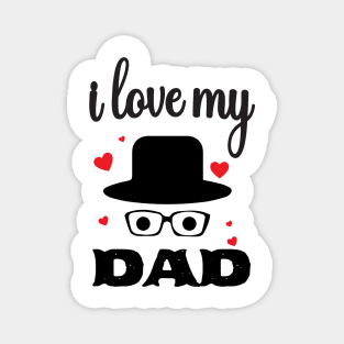 Fathers day t shirt design Magnet