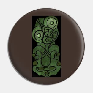 Maori Tiki iPhone Case Pin