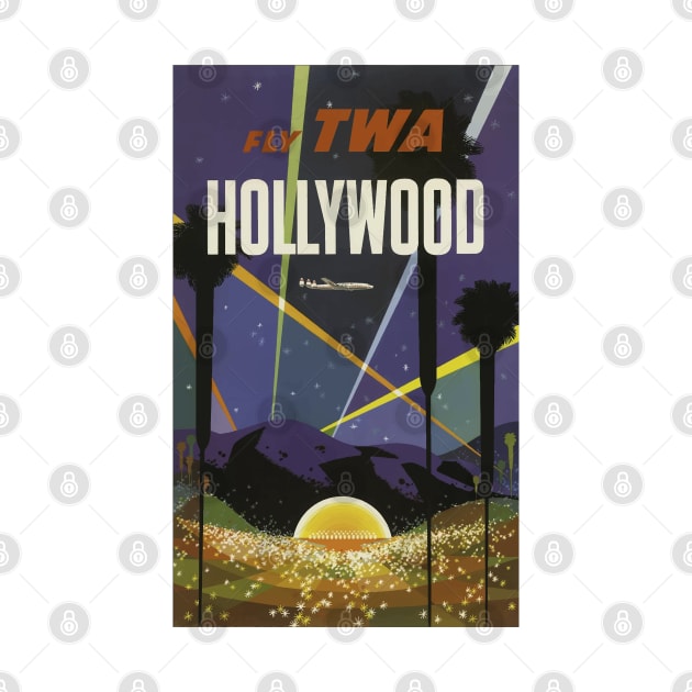 Vintage Travel - Hollywood by Culturio