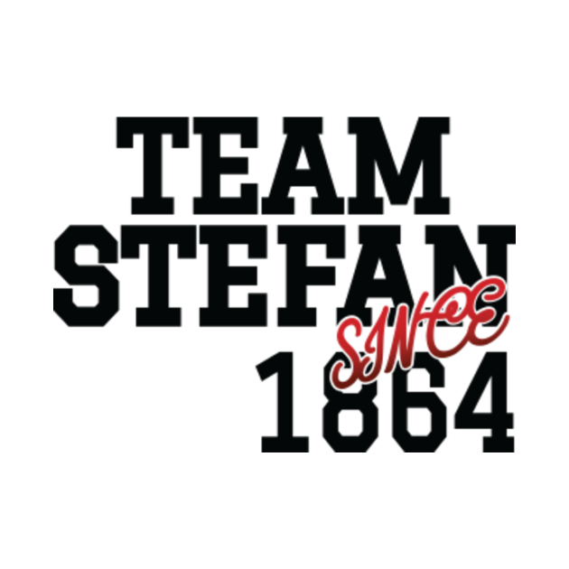 Discover Team Stefan Shirt | Team Damon Salvatore | Salvatore Since 1864 Unisex T-Shirt - The Vampire Diaries Fan Comic Lover - T-Shirt