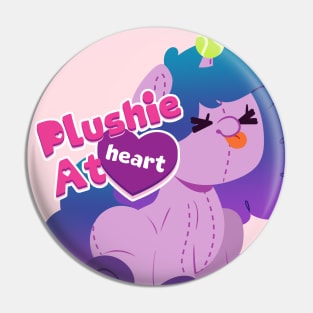 Plushie At Heart (Izzy) Pin