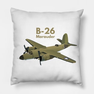 B-26 Marauder WW2 Medium Bomber Pillow