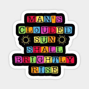 Man's Clouded Sun Lyrics Godspell Magnet