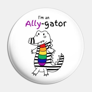 Ally-gator Pin