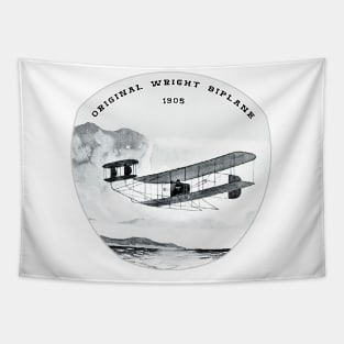 World's First Glider Airplane, 1905 - Wright Brothers Tapestry