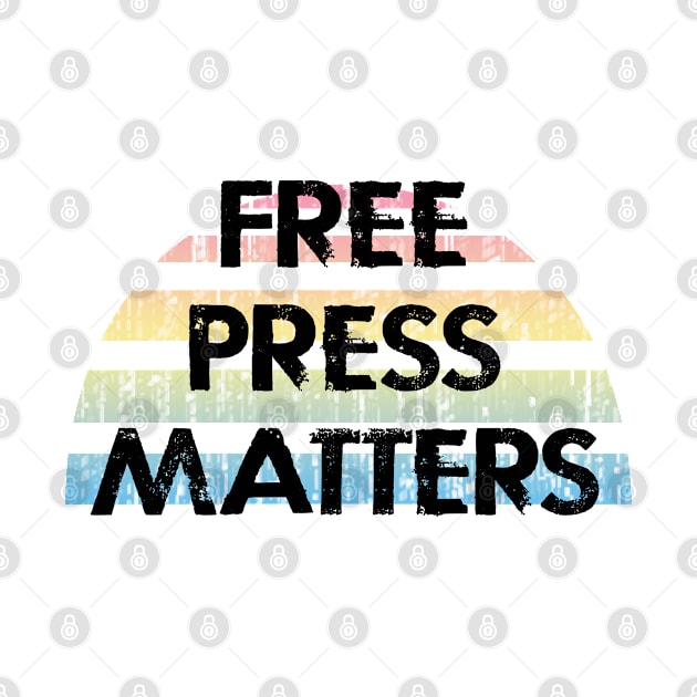 Free speech matters. Hands off the press. Protect unbiased journalism. No to censorship. Stop police assaults on the reporters. Police the police. Disarm the police. End police brutality by IvyArtistic