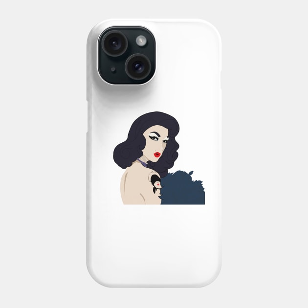 violet ChachKi Phone Case by KaiVerroDesigns