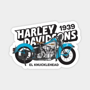 1939 El Knucklehead Magnet