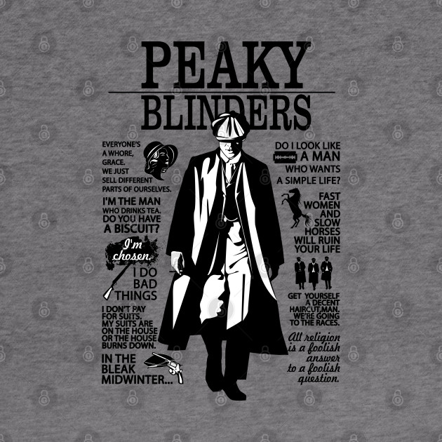 Peaky Blinders Tommy Shelby Quotes Peaky Blinders Hoodie