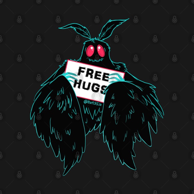 Free Hugs Mothman by Bat13SJx