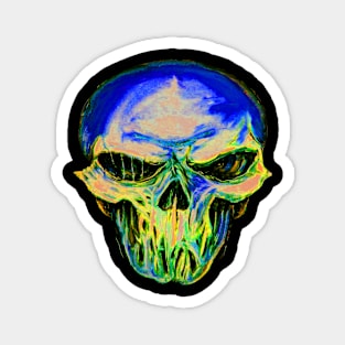 Deadly Silence dark blue Magnet