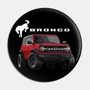 wildtrak new bronco race red Pin