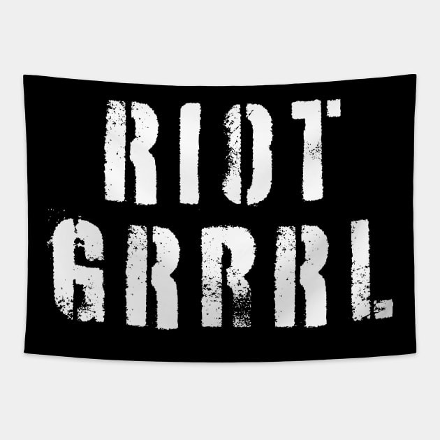 Riot Grrrl Tapestry by n23tees