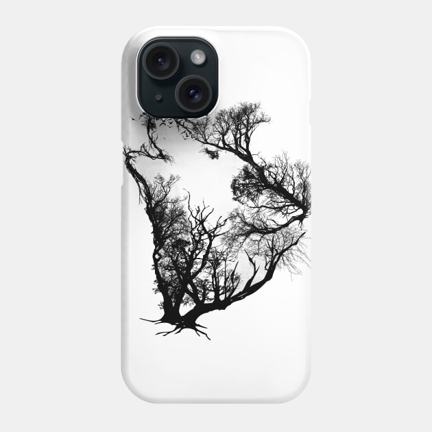 WOLF TREE Phone Case by berserk