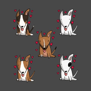 I <3 my Bull Terriers T-Shirt