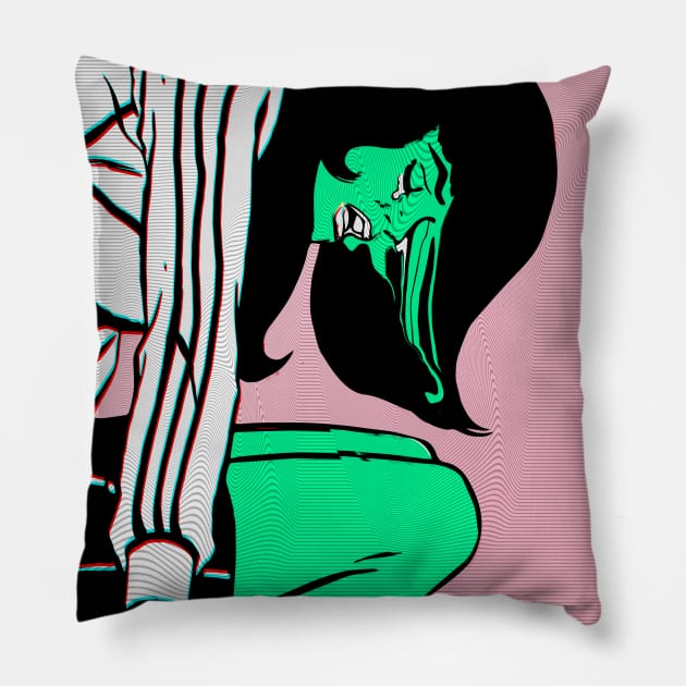 melancholy Pillow by Michele Rota