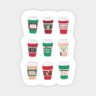 coffee Christmas Magnet