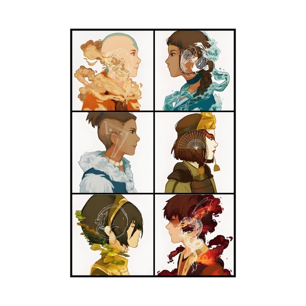 Avatar the Last Airbender Cast by AsafSlook