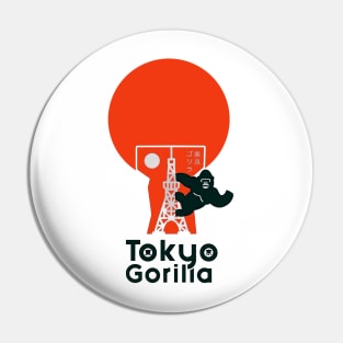 TOKYO GORILLA Pin