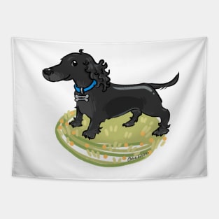 Dachshund Tanky Tapestry