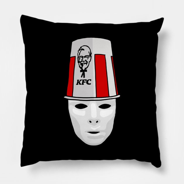 Bucketmask Pillow by ROBOT BOBROX