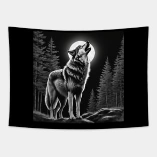 howling holf Tapestry