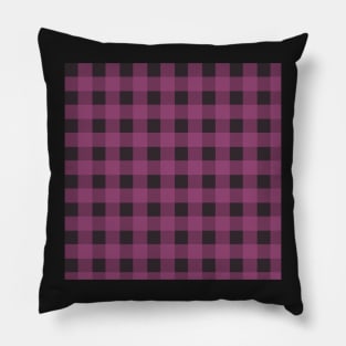 Leila Gingham by Suzy Hager      Leila Collection   Shades of Violet Pillow