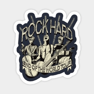 ROCK HARD - Band Tee Magnet