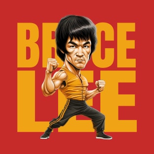 Bruce Lee caricature T-Shirt