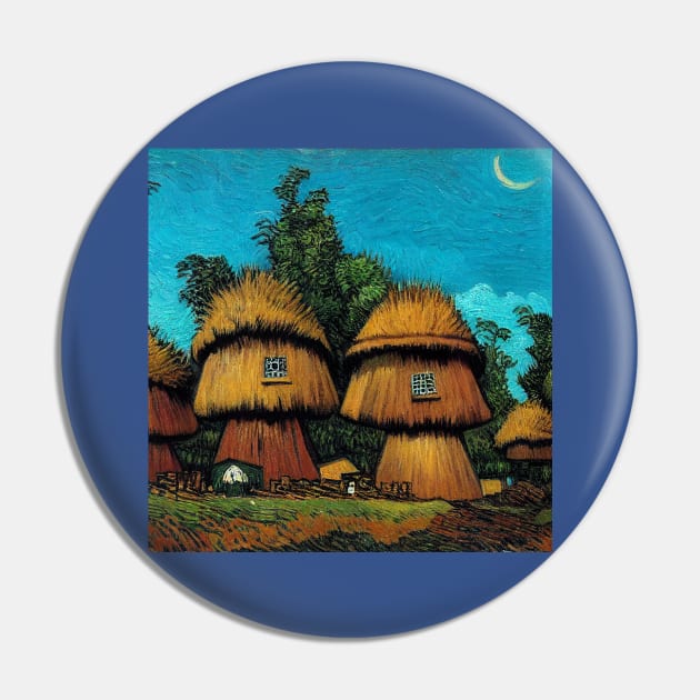 Starry Night in Kashyyyk Pin by Grassroots Green