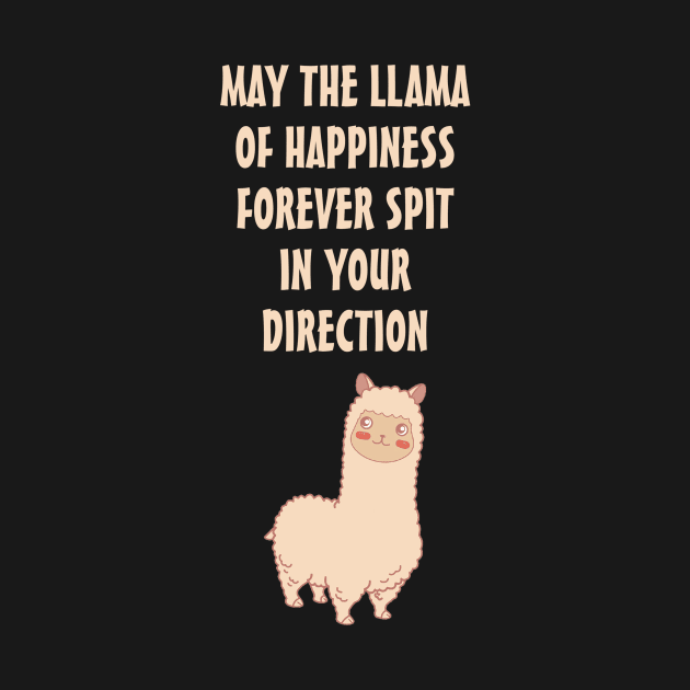 May The Llama Of Happiness Cute Chibi Animal by vicentadarrick16372