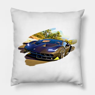 Centenario Racing Art Print Pillow