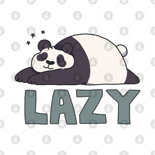 Lazy Panda by goccart