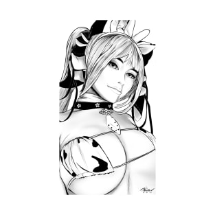 cow girl manga style T-Shirt