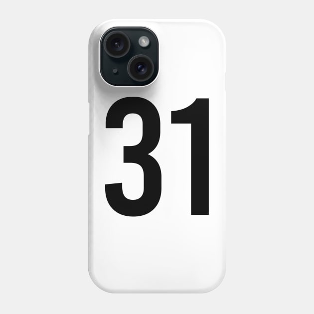 31 Phone Case by Anthony Statham