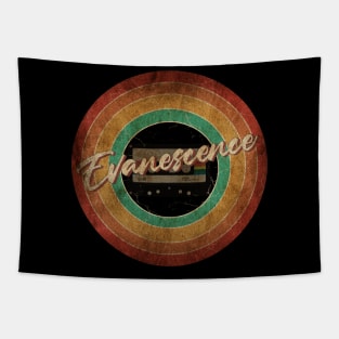 Evanescence Vintage Circle Art Tapestry