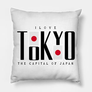 I Love Tokyo Pillow