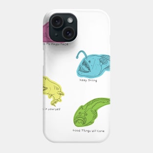 Optimistic Ugly Fish Phone Case