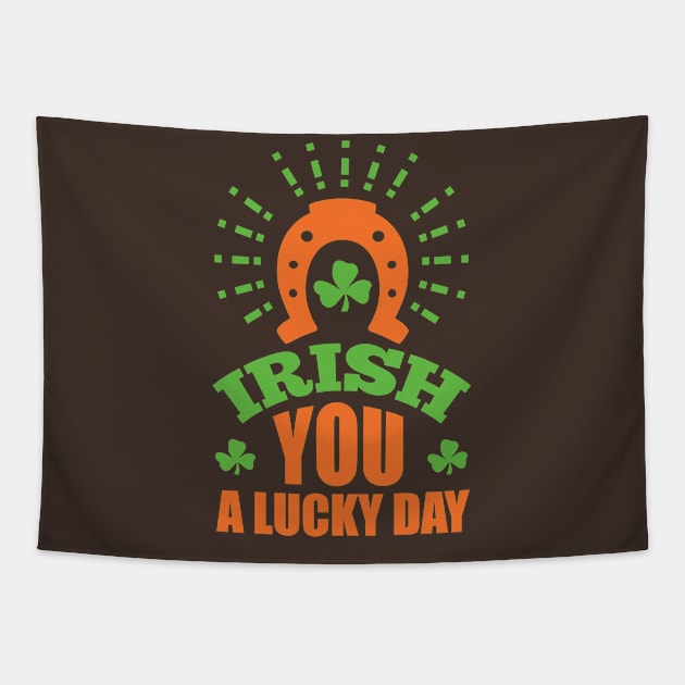 IRISH U A LUCKY DAY Tapestry by nektarinchen