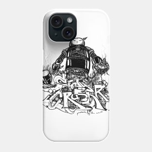 Citycrusher - Protecting the earth - graffiti Phone Case