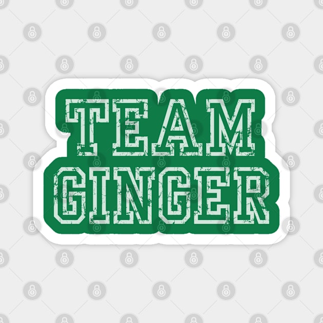 Team Ginger Magnet by E