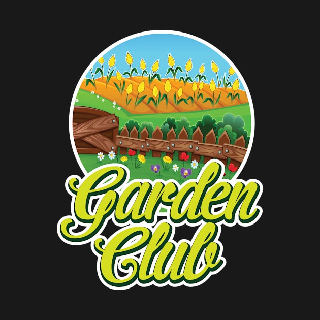 Garden club Funny Gift by folidelarts