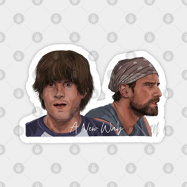 Wet Hot American Summer: A New Way Magnet by 51Deesigns