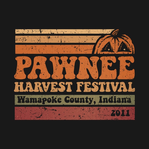 Vintage Pawnee Harvest Festival by kg07_shirts