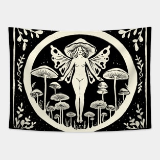 Queen of Mushrooms Tapestry