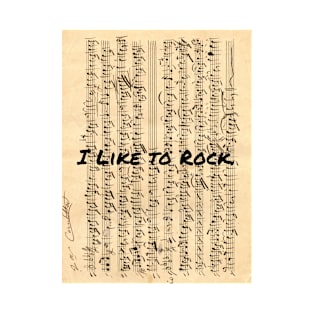 I Like to Rock Graphic T-Shirt