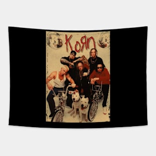 KORN MERCH VTG Tapestry