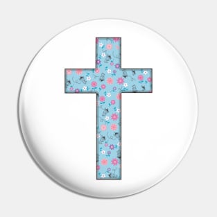 Christian Cross Pin